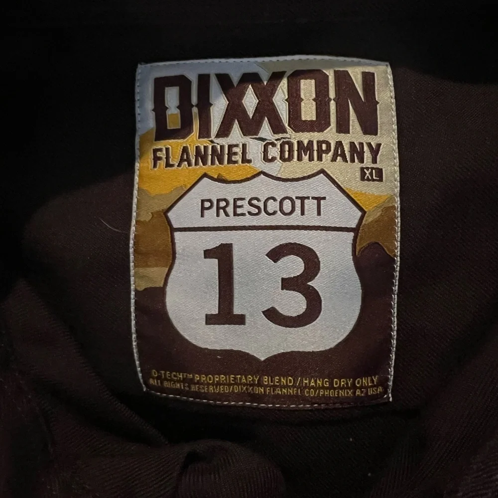 Dixxon Prescott brown long sleeve. Good condition. Mens XL. - Picture 4 of 4